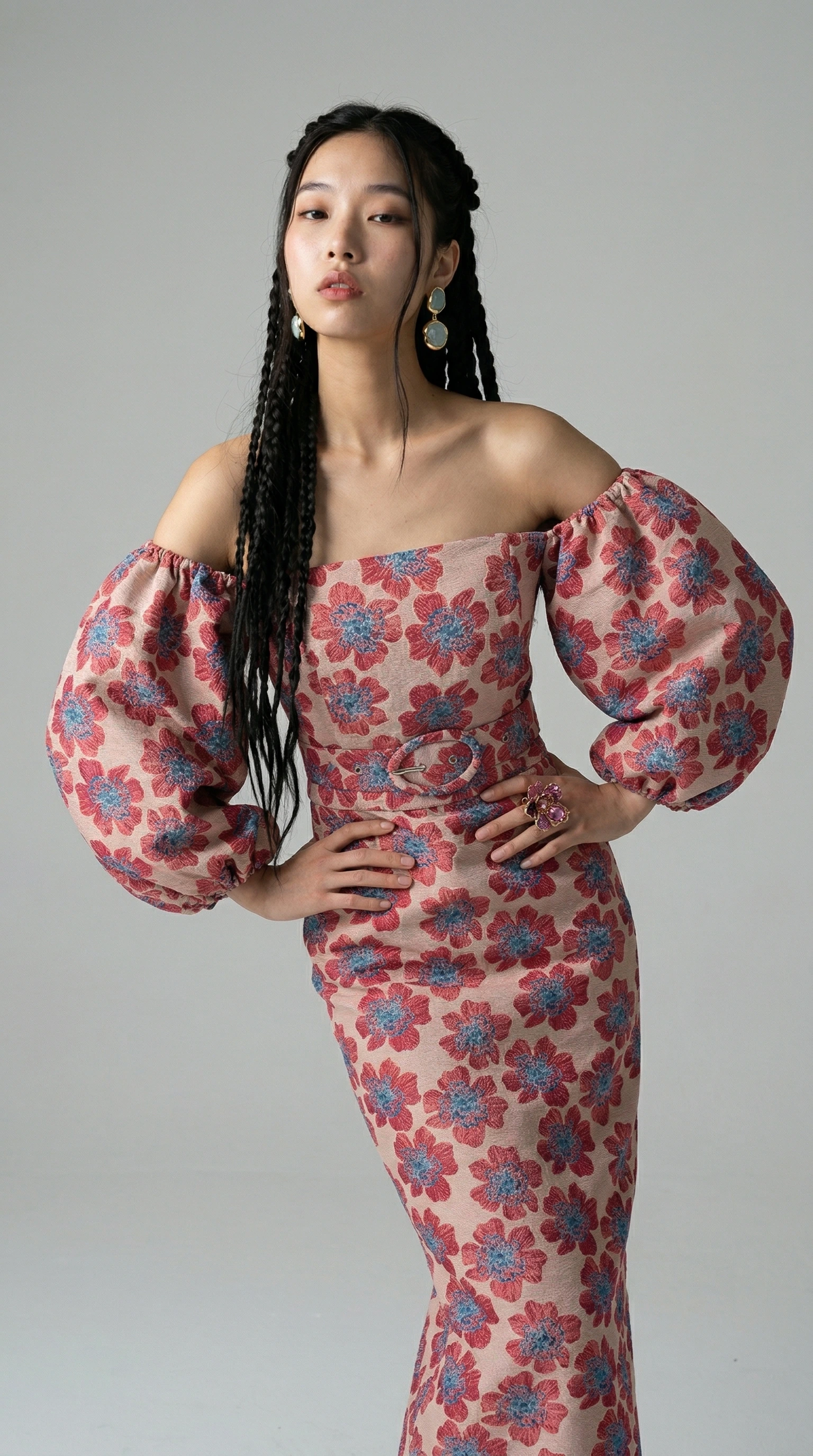La robe fleurie